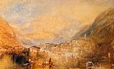 Brunnen from the Lake of Lucerne by Joseph Mallord William Turner